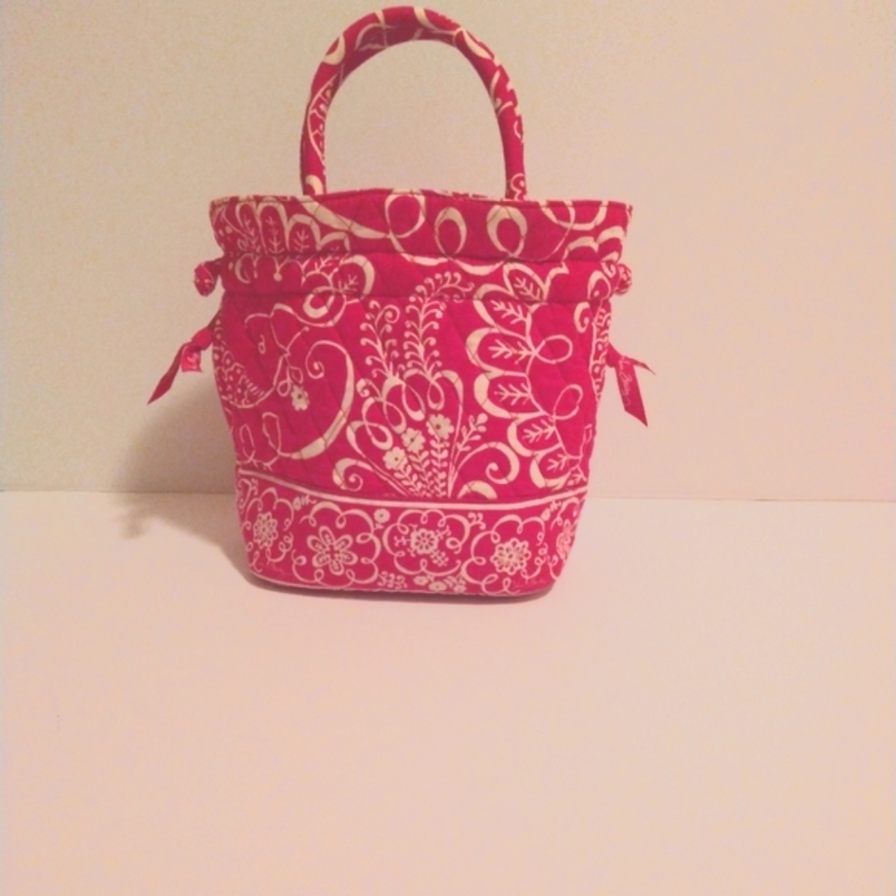 Vera Bradley pull string purse